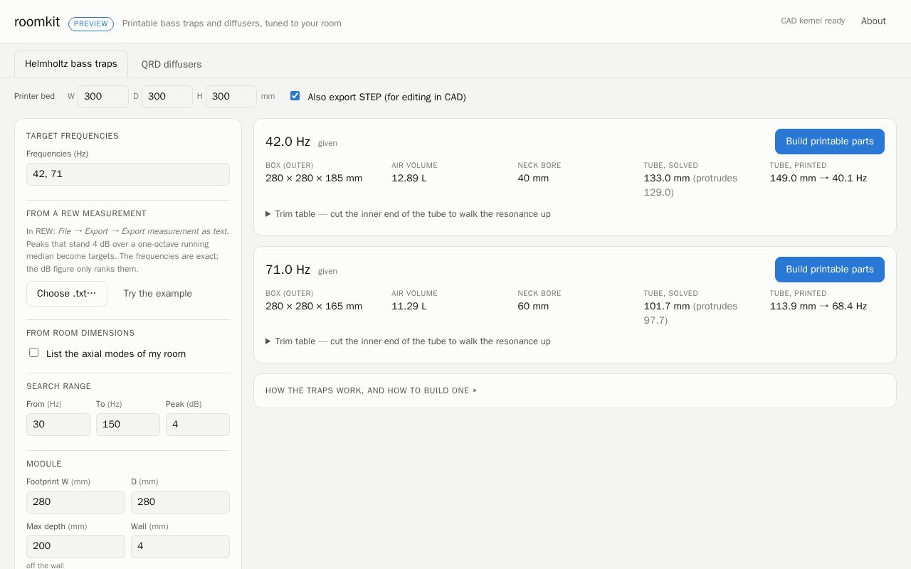 Preview of Roomkit Web