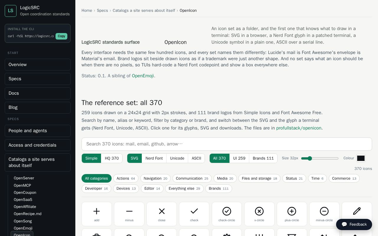 Preview of Openicon