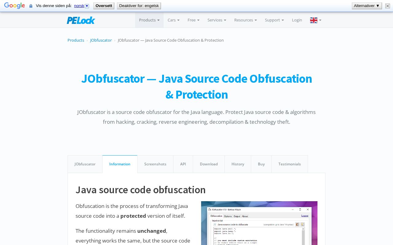 Preview of JObfuscator Ruby