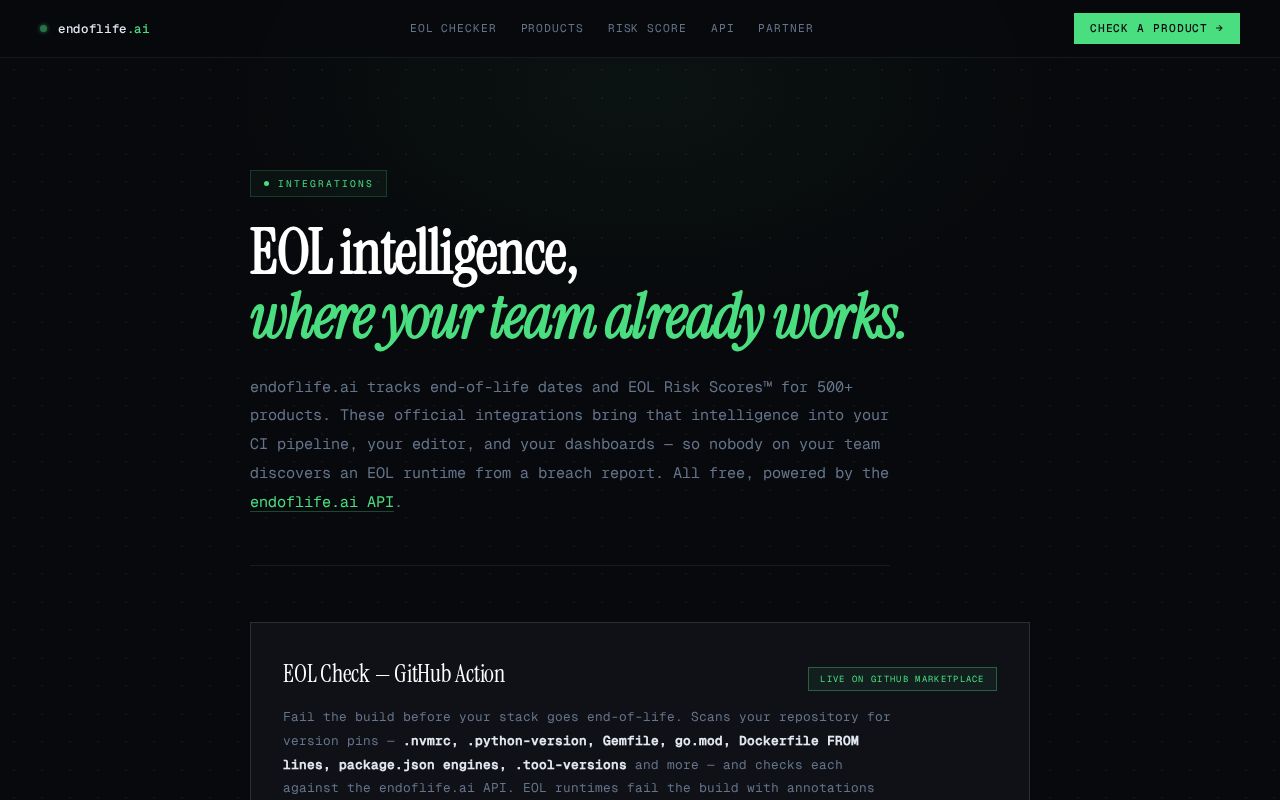 Preview of Datadog Eol Metrics