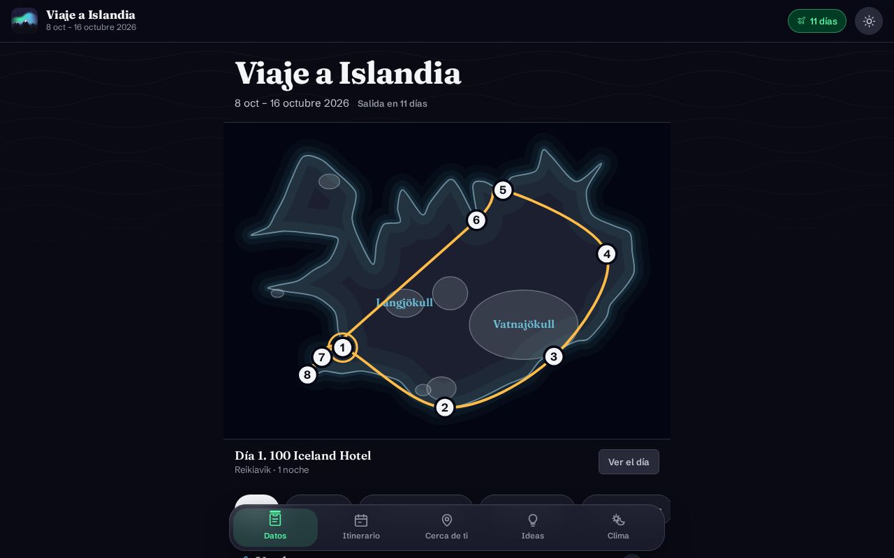 Preview of Viaje Islandia