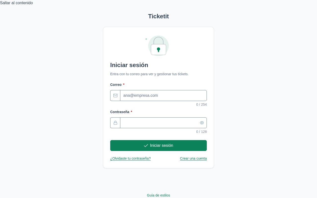 Preview of Ticketlist