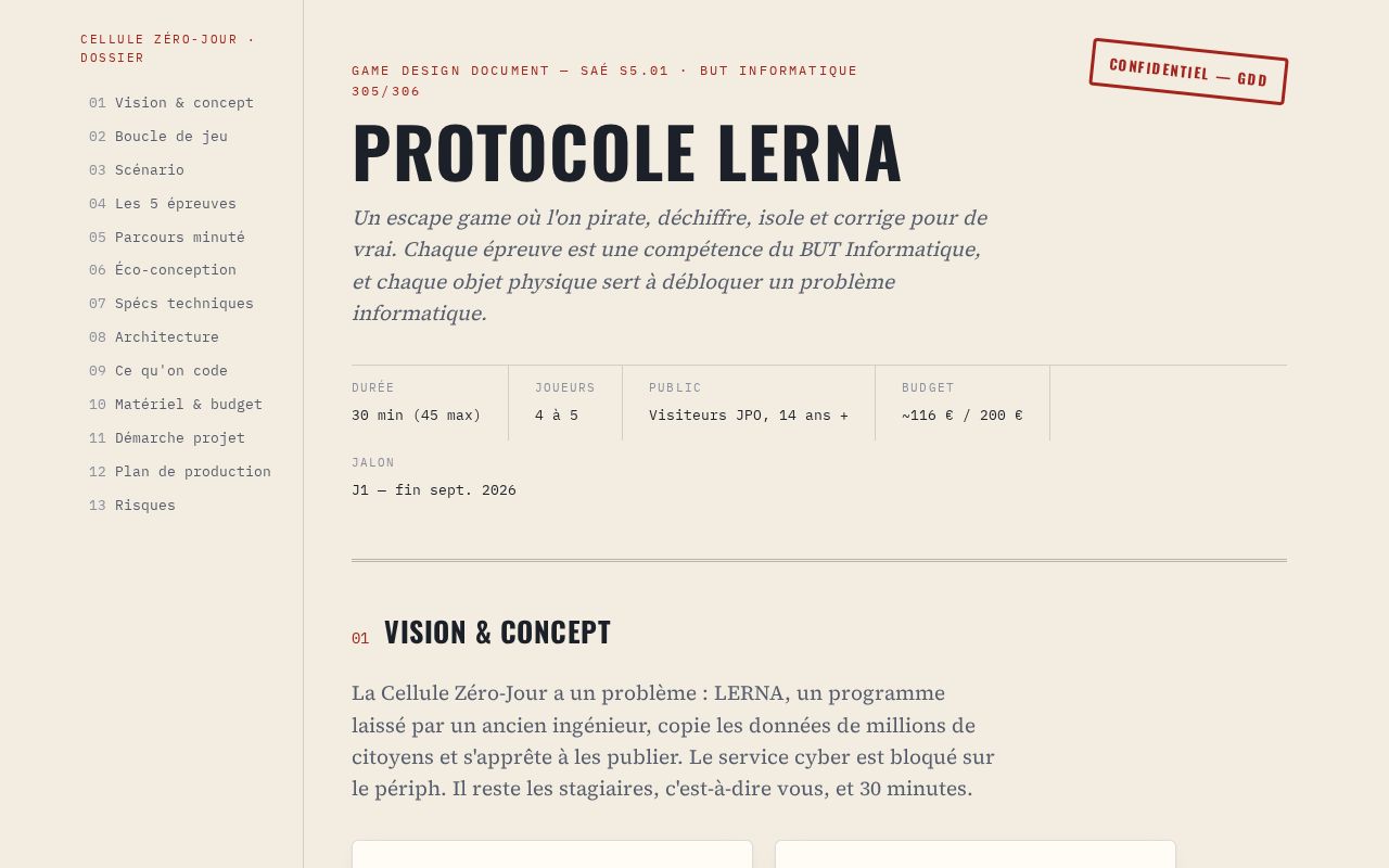 Preview of Protocole Lerna Gdd