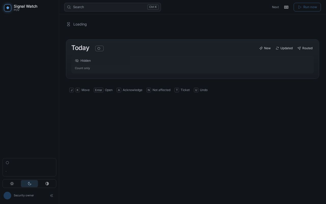 Preview of Signal Watch