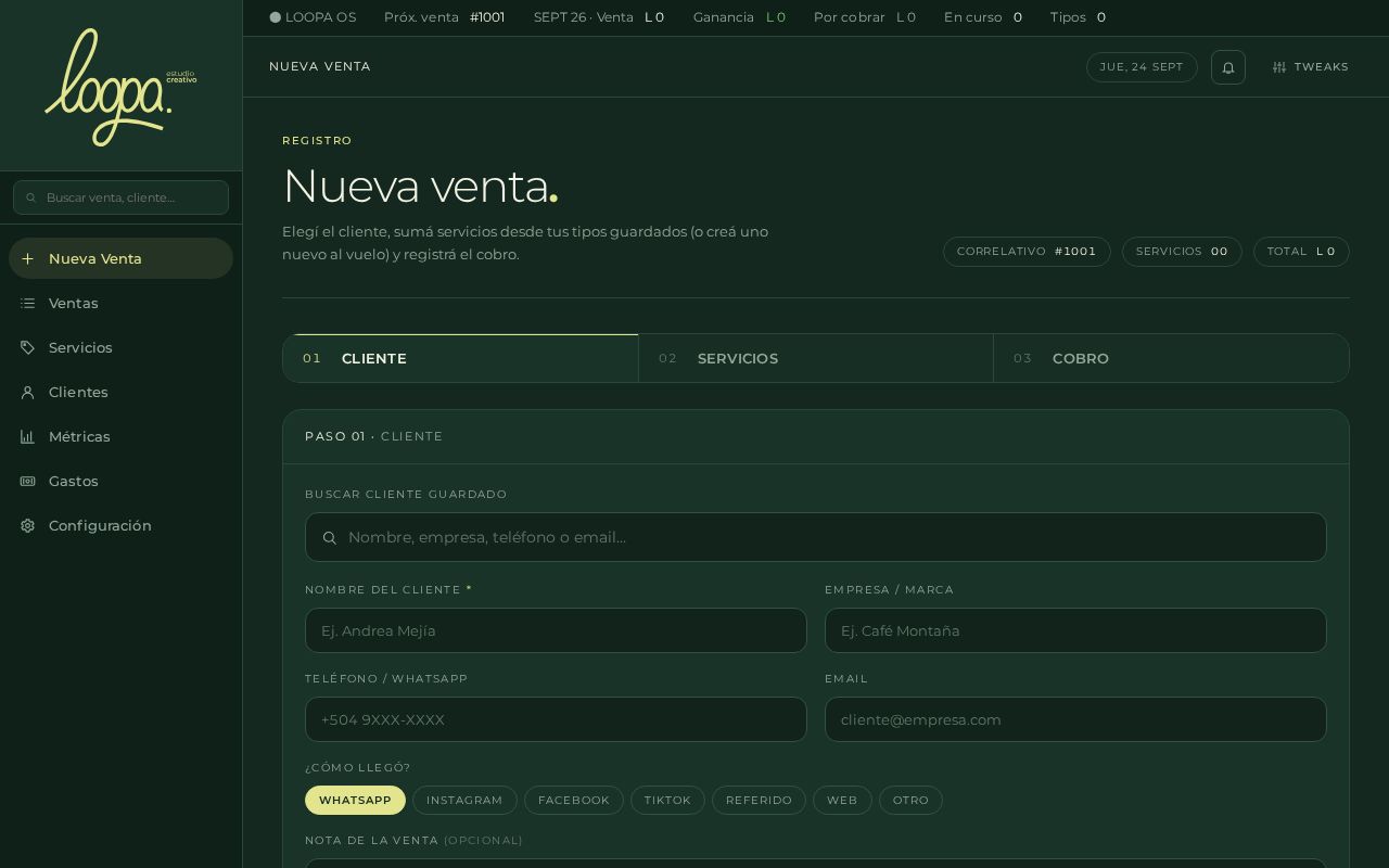 Preview of LOOPA OS
