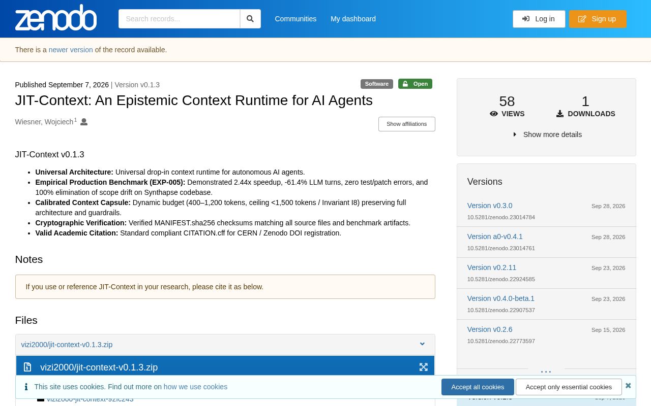 Preview of Jit Context