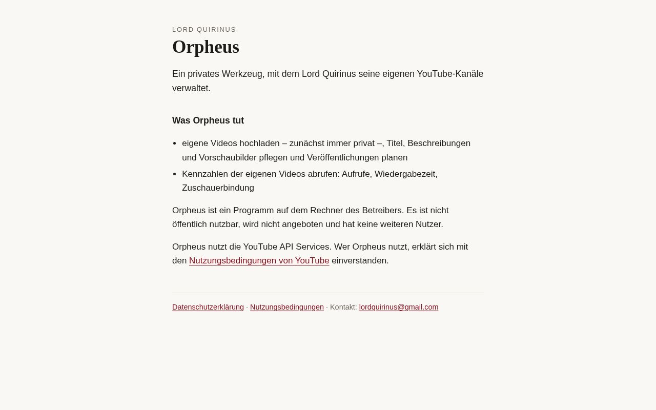 Preview of Orpheus