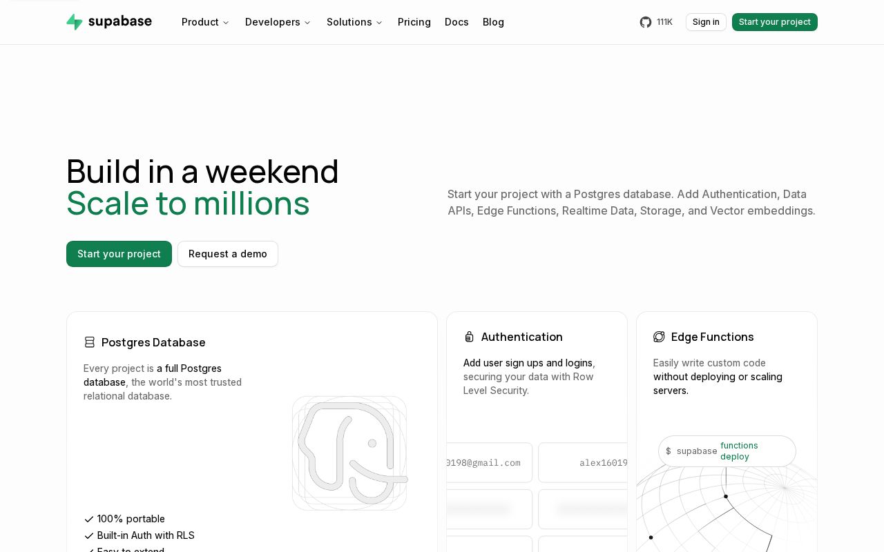 Preview of Supabase Full Access