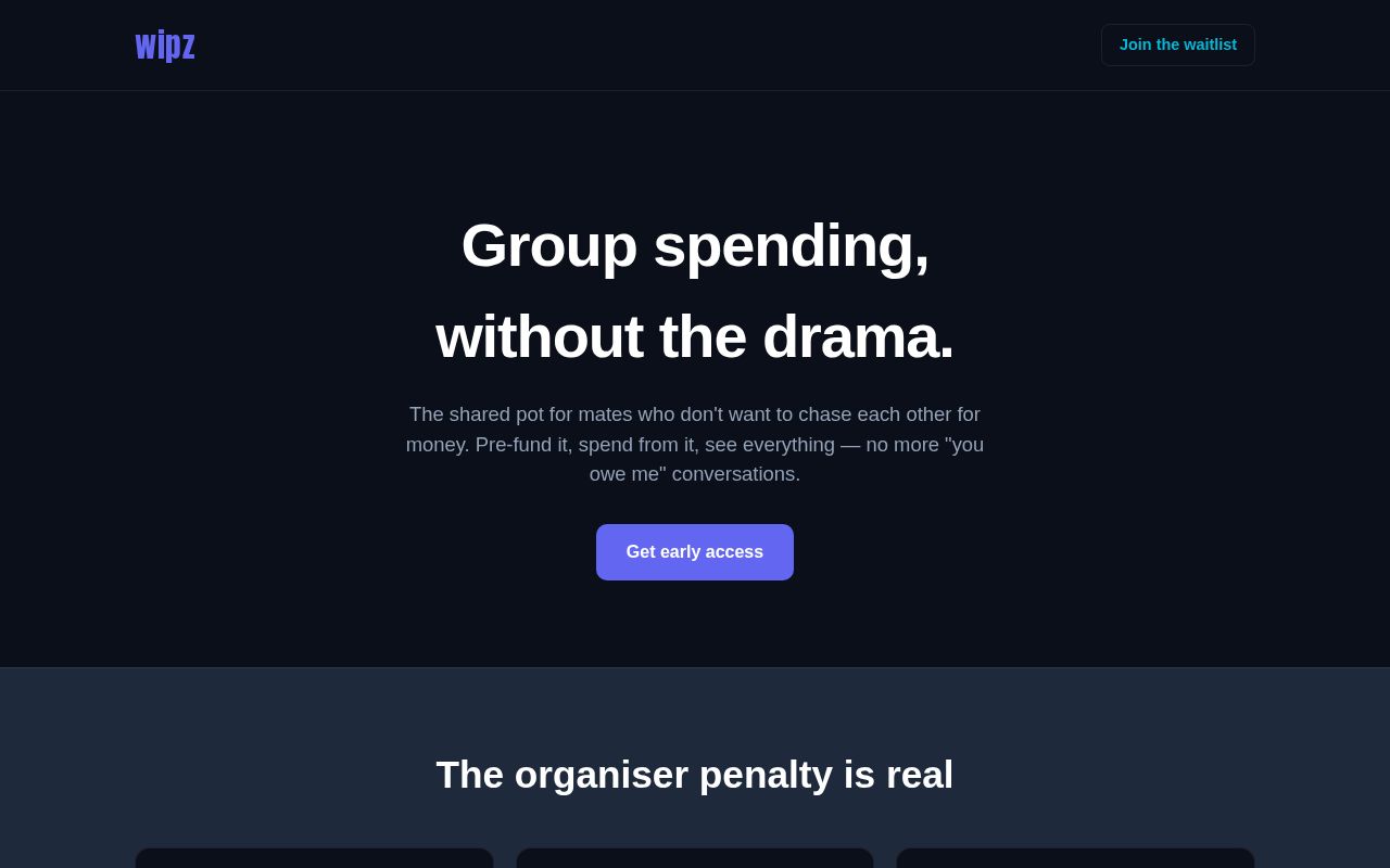 Preview of Repo for wipz app