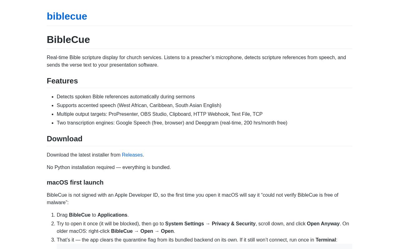 Preview of Biblecue