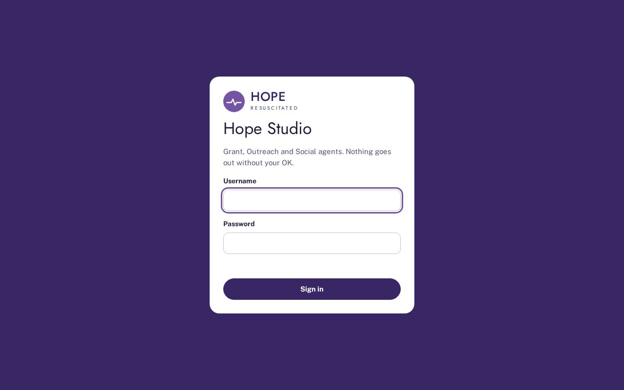 Preview of Hope Studio