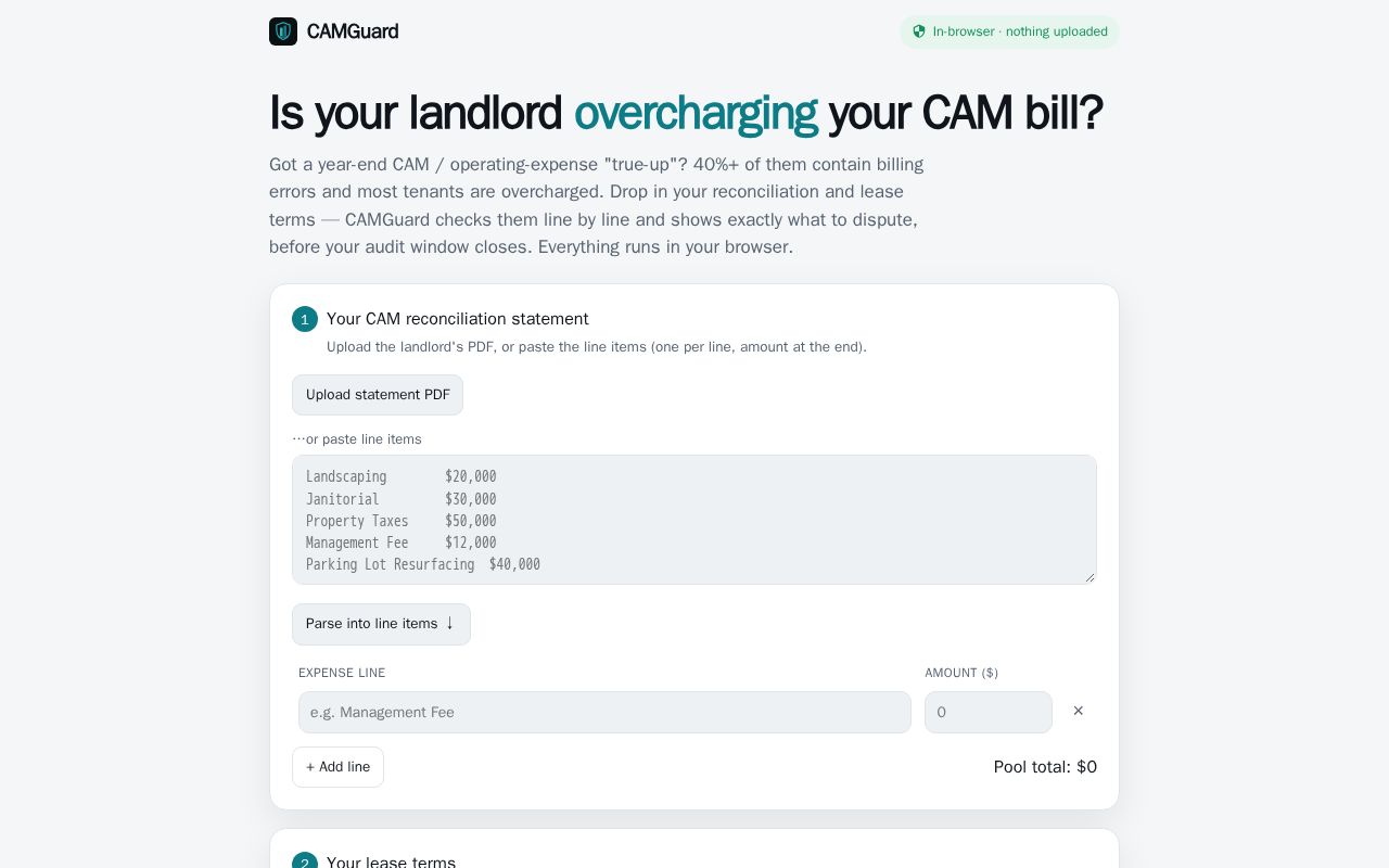 Preview of Camguard