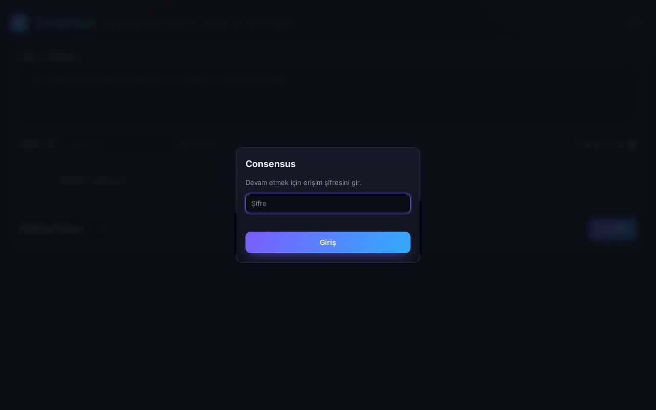 Preview of Consensus