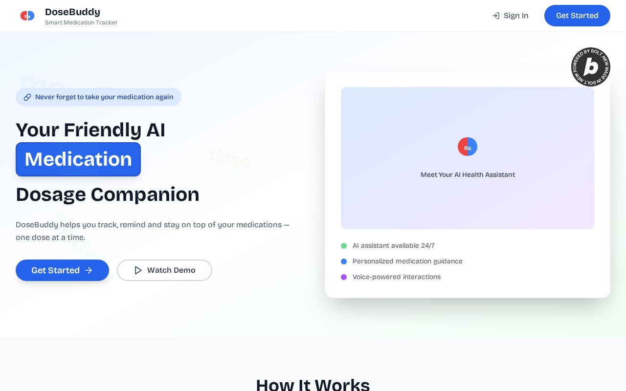 Preview of DoseBuddy
