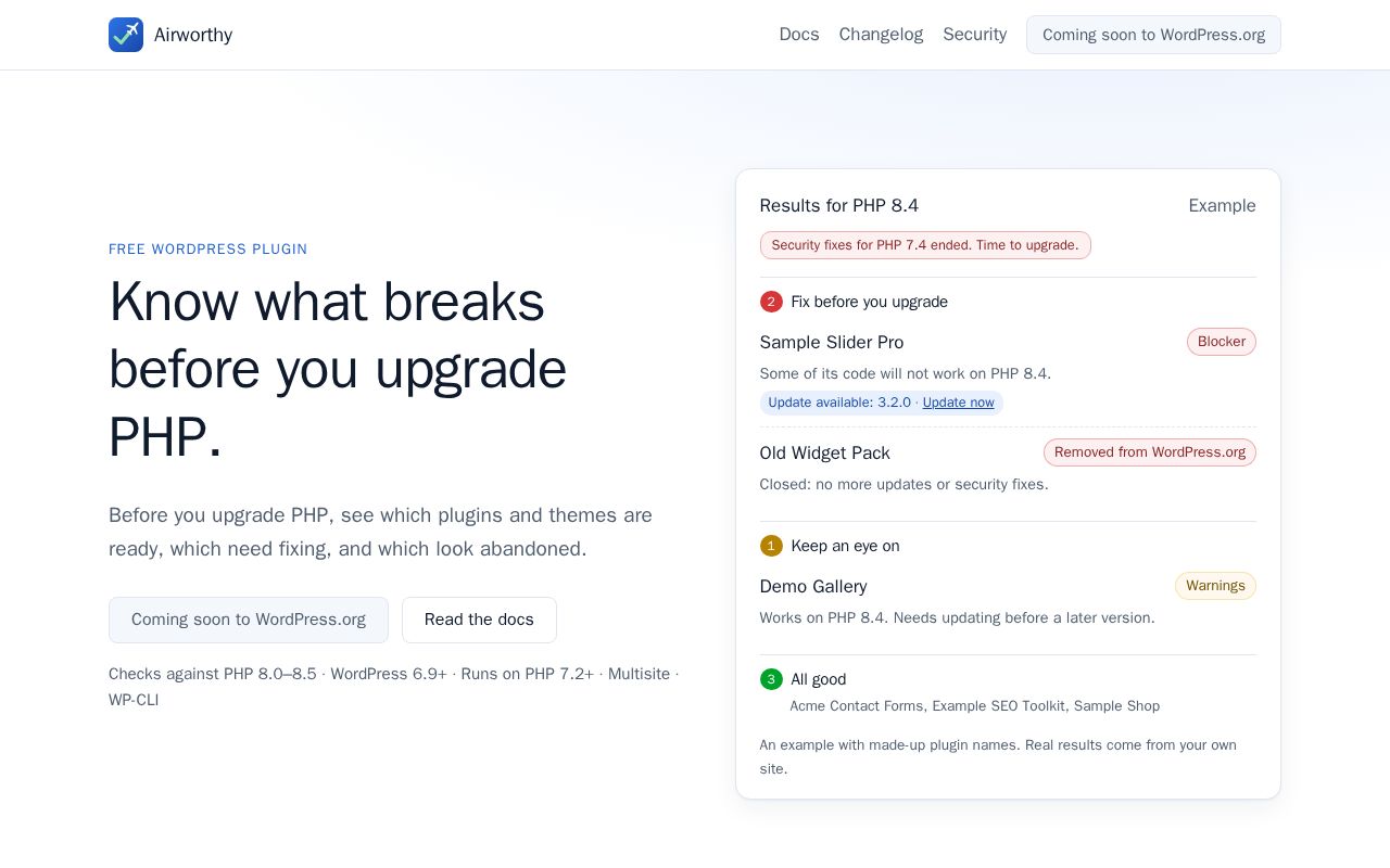 Preview of Airworthy