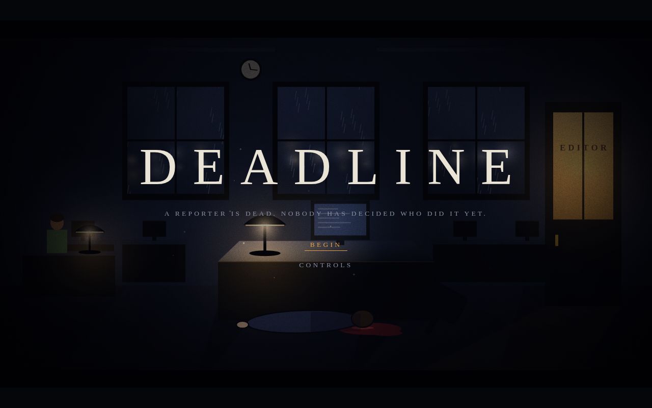 Preview of Deadline Noir