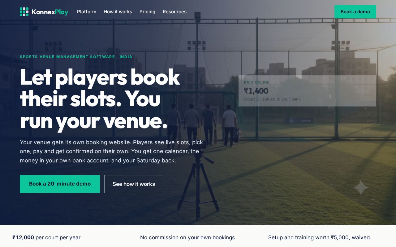 Preview of Konnexplay Website
