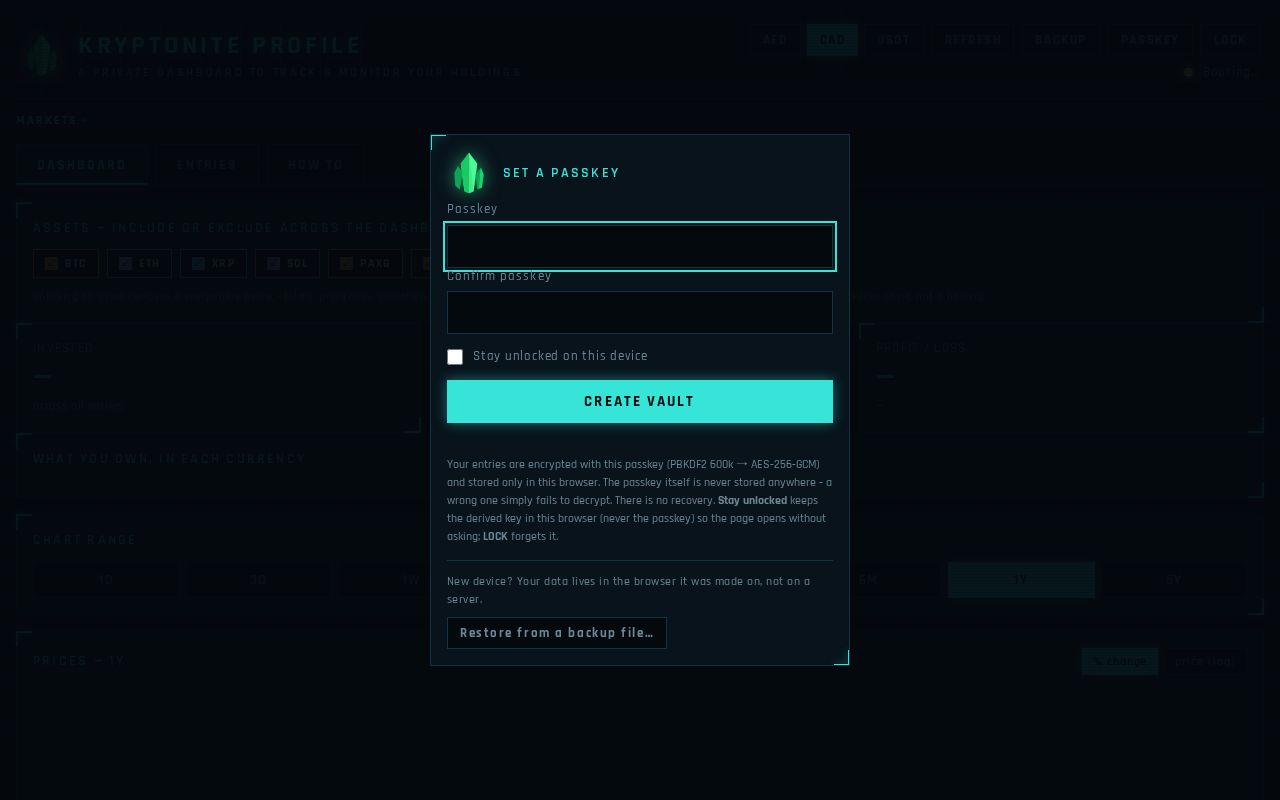 Preview of Kryptonite Profile