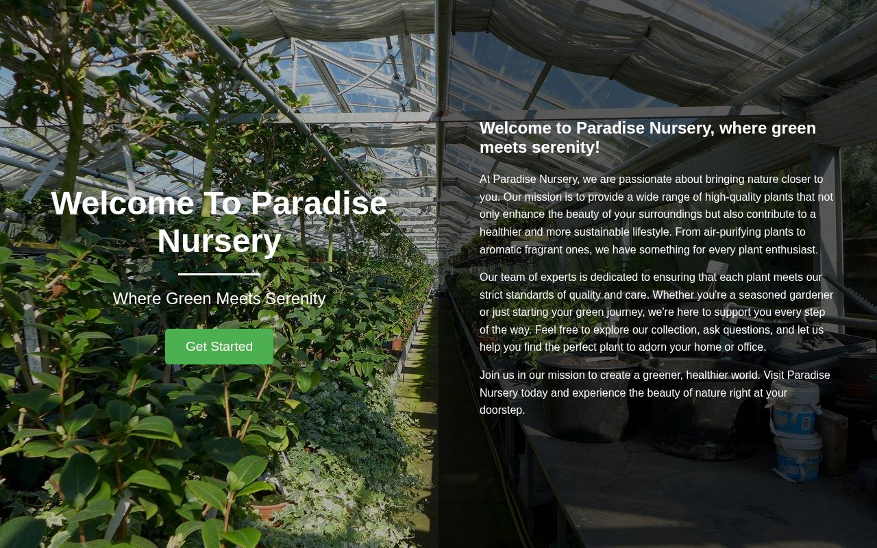 Preview of E PlantShopping