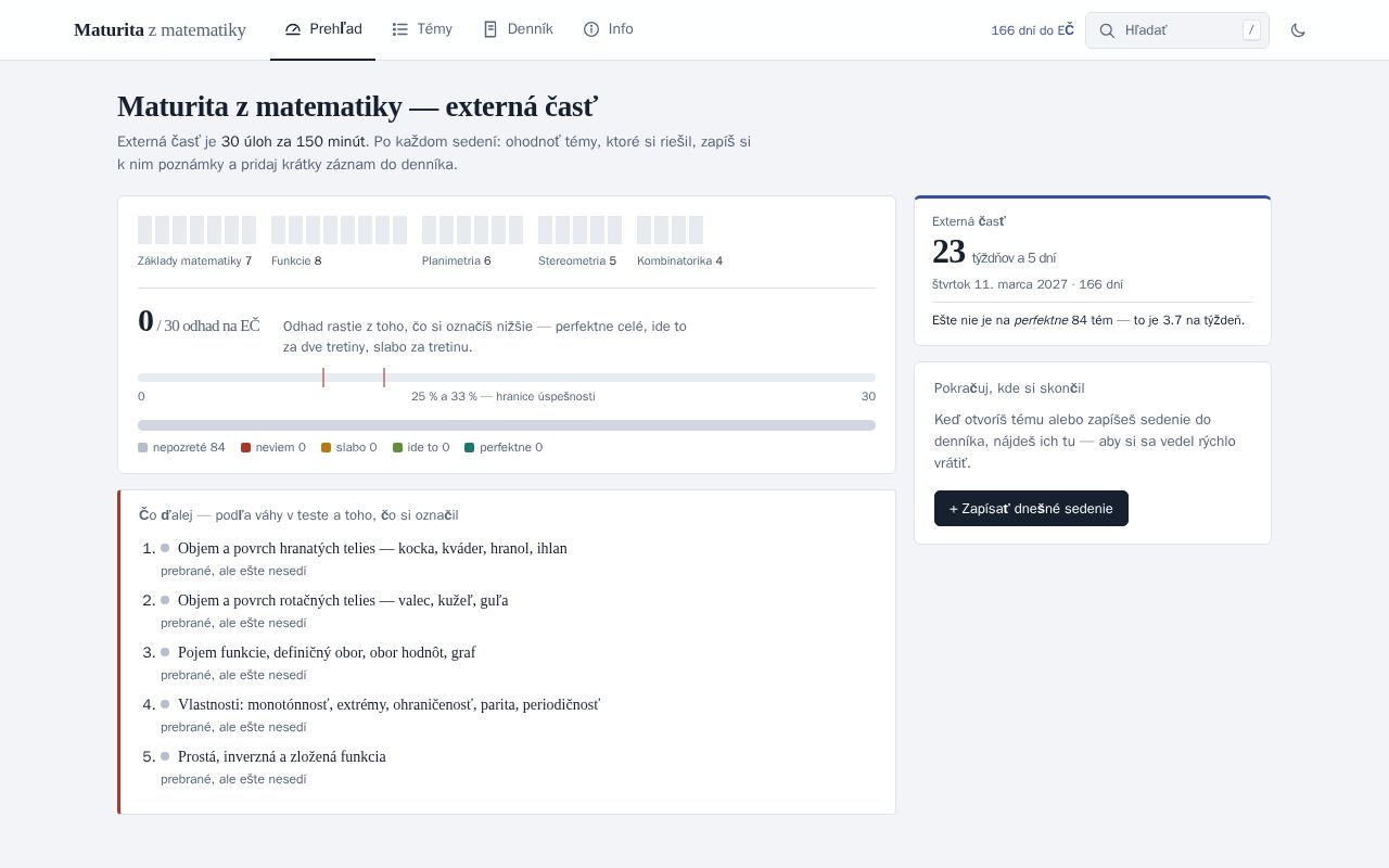 Preview of ExtMatMat Tracker