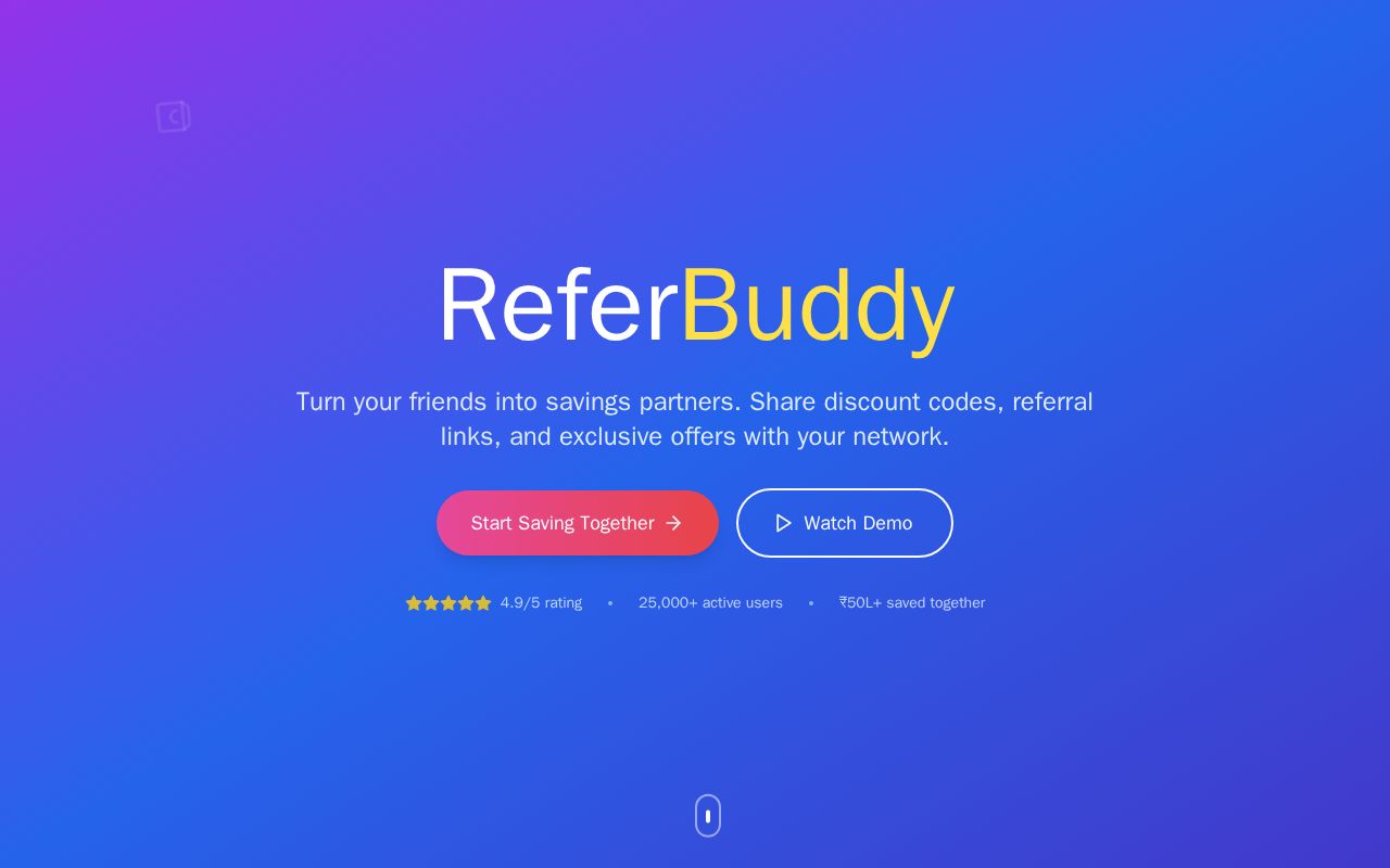 Preview of referbuddy