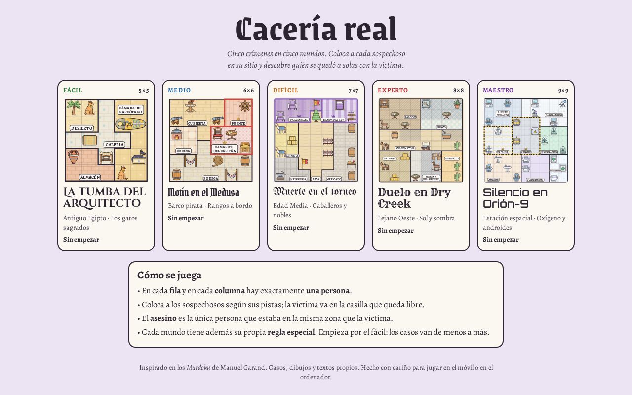 Preview of Caceria Real