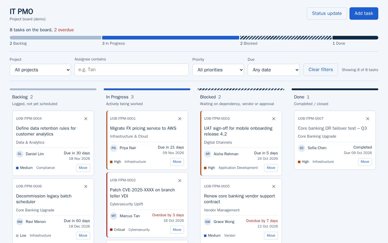 Preview of It Pmo Board V2