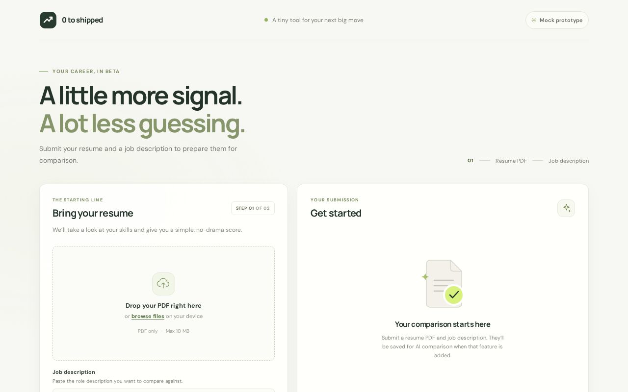 Preview of Resume Parser