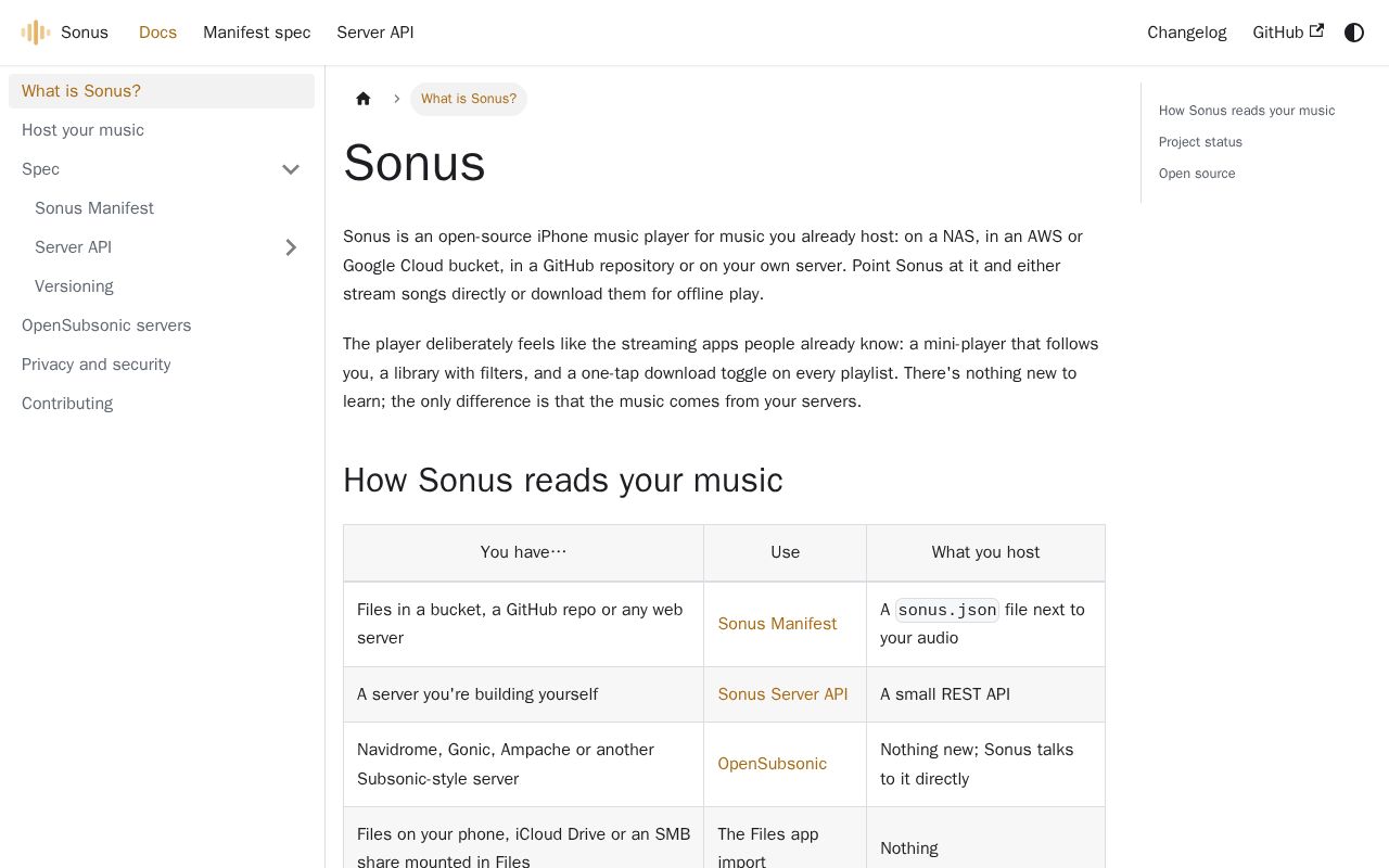 Preview of Sonus