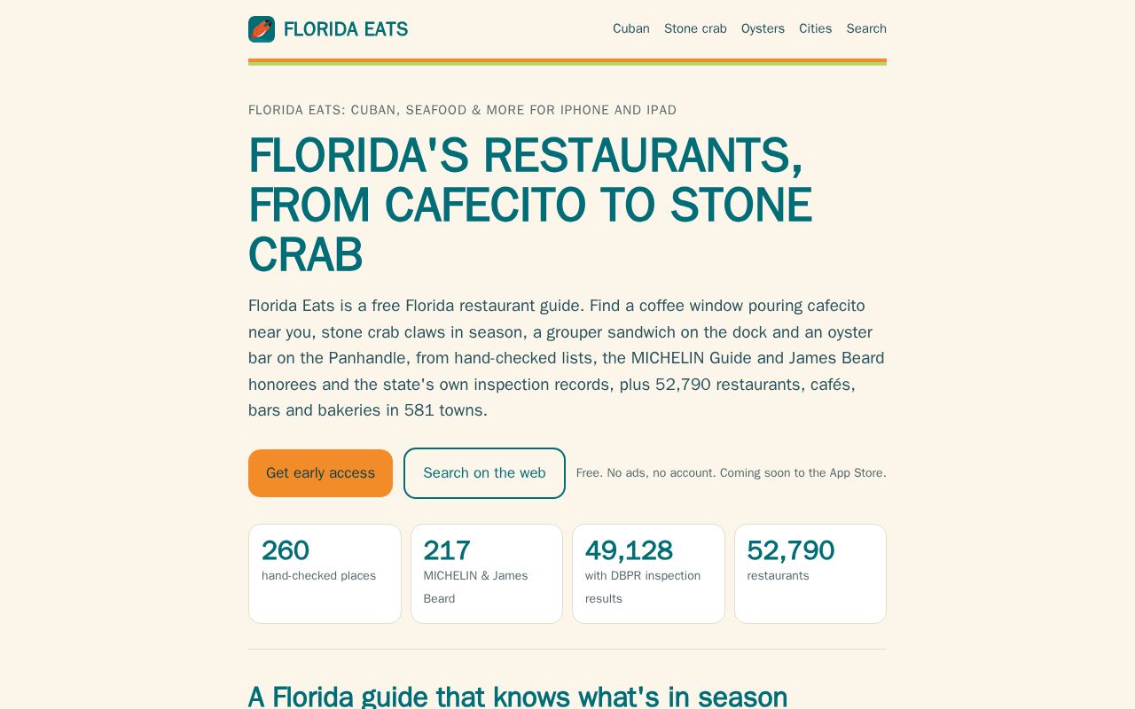 Preview of Florida Eats