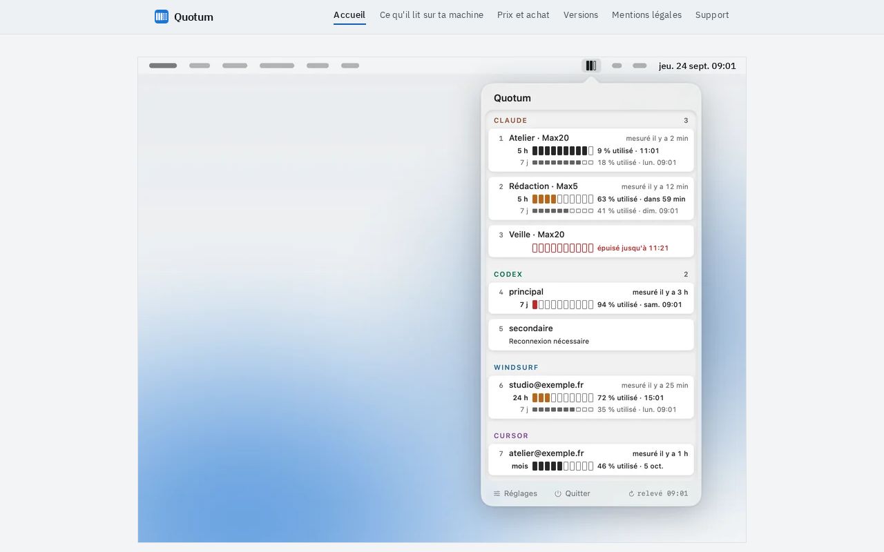 Preview of Quotum