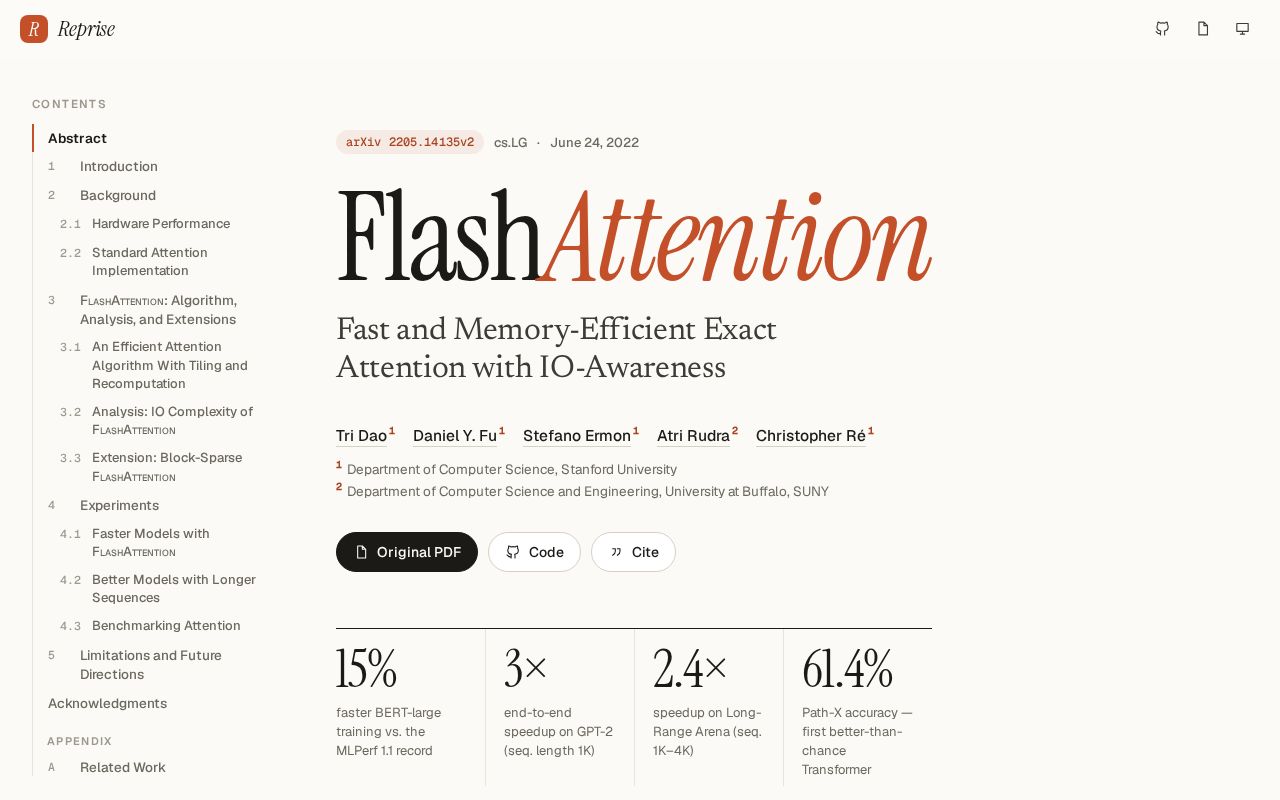 Preview of Responsive Layout Research Paper