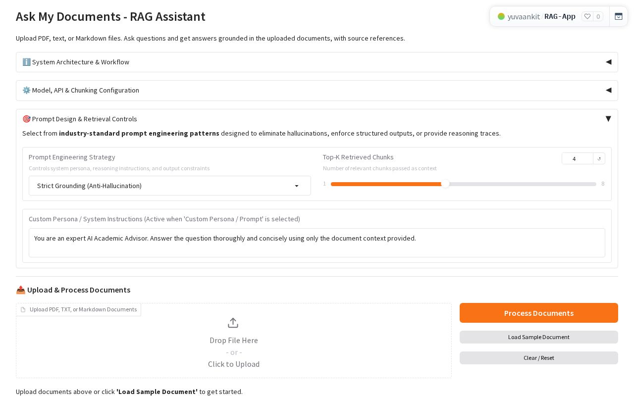 Preview of Sem1 RAG Assistant