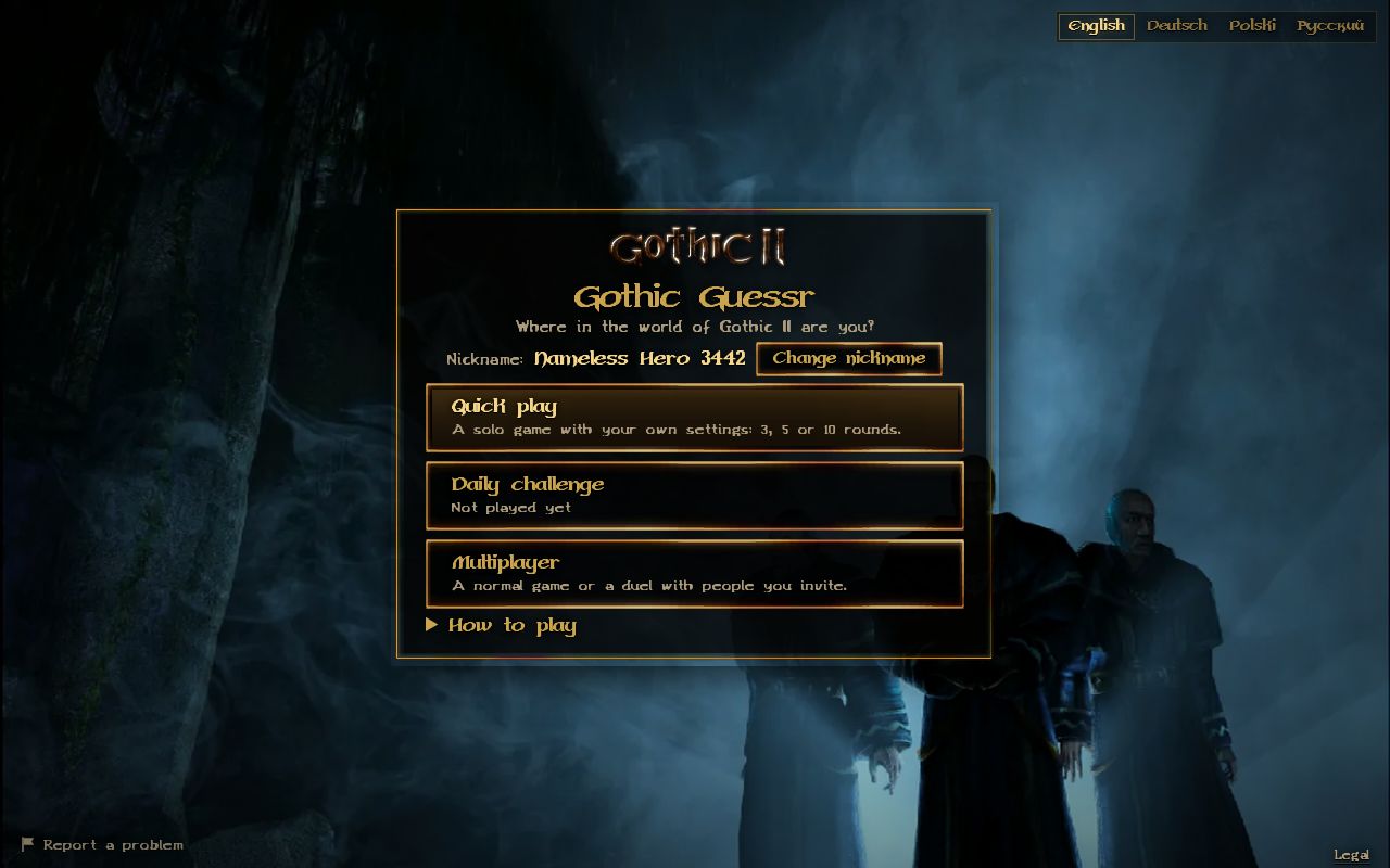 Preview of Gothic Guessr