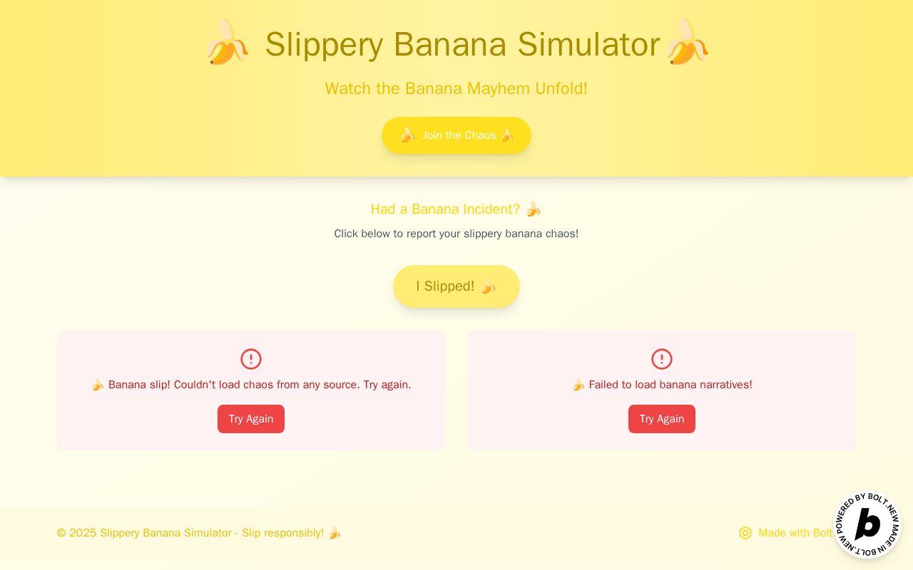 Preview of Slippery Banana Simulator