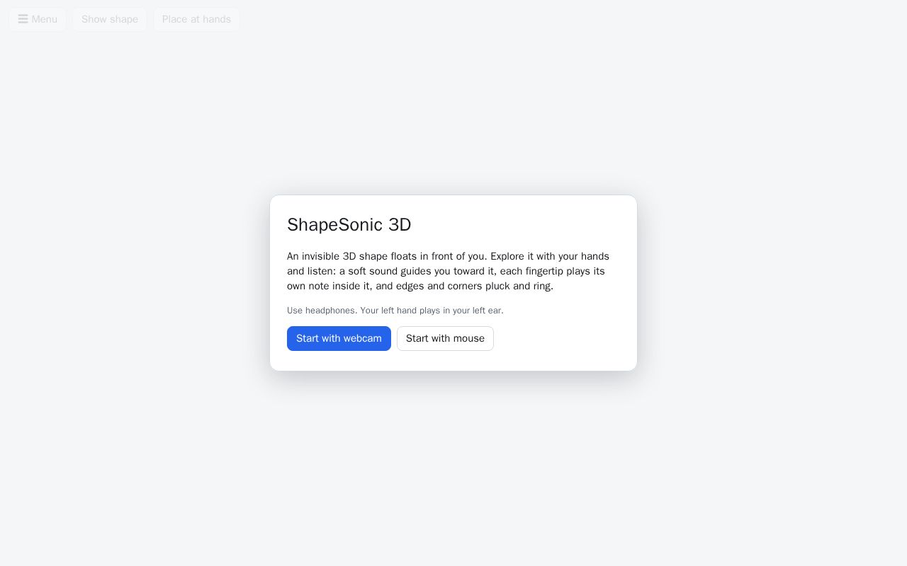 Preview of ShapeSonicWeb3D
