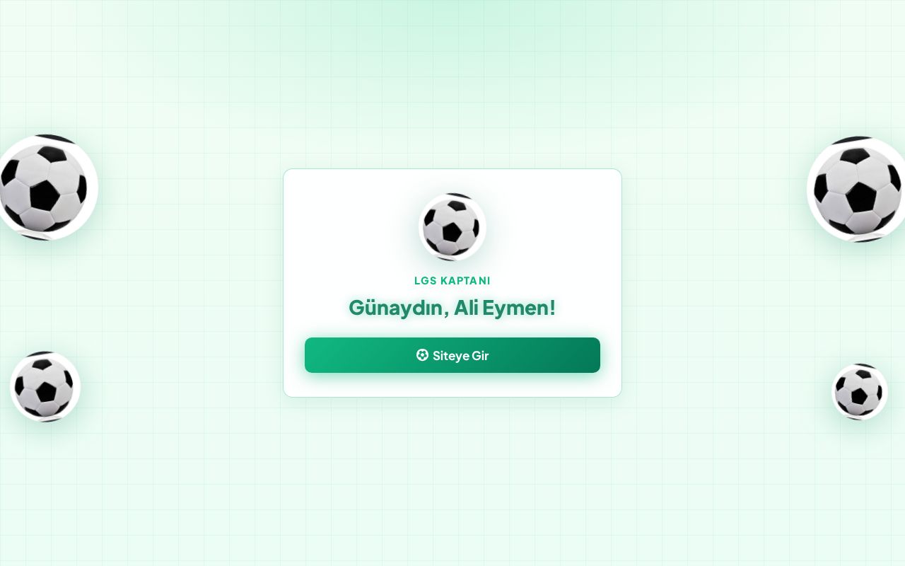 Preview of LGS Kaptani - Ali Eymen study planner