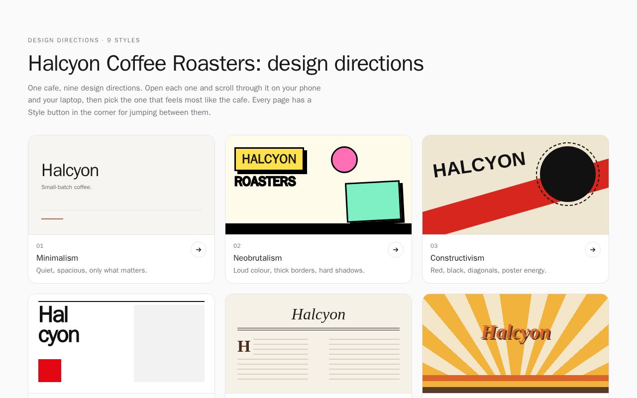 Preview of Project Website Design