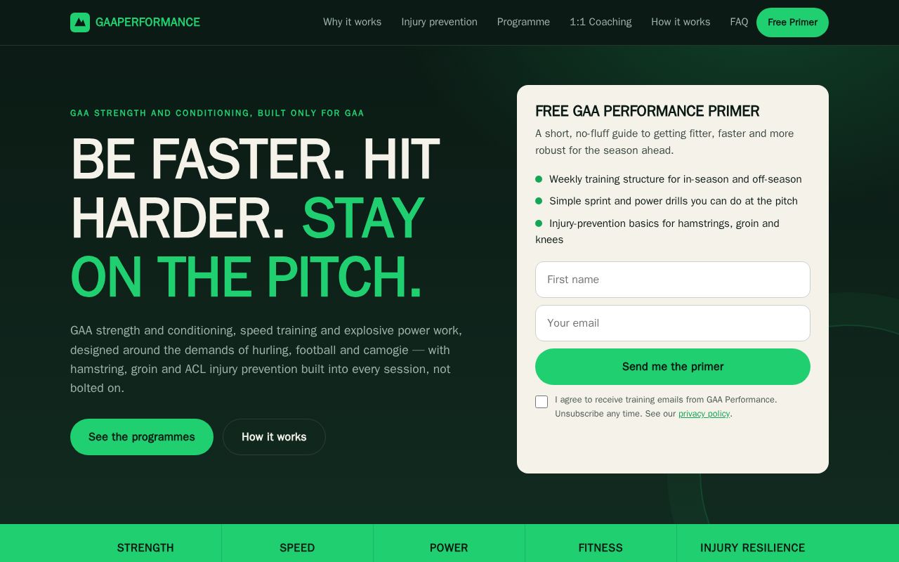 Preview of Gaa Site