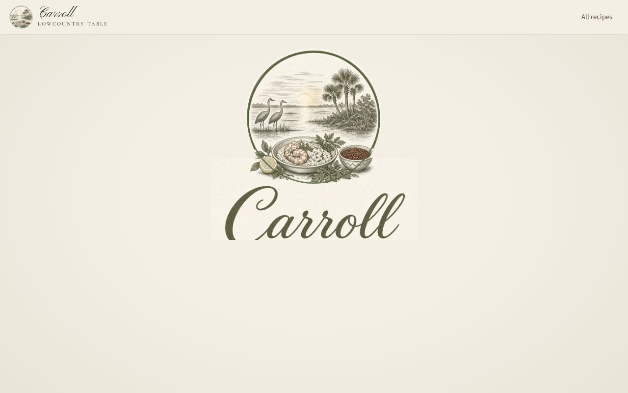 Preview of Carroll Lowcountry Table