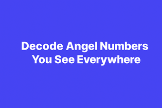 Preview of Angel Numbers Site
