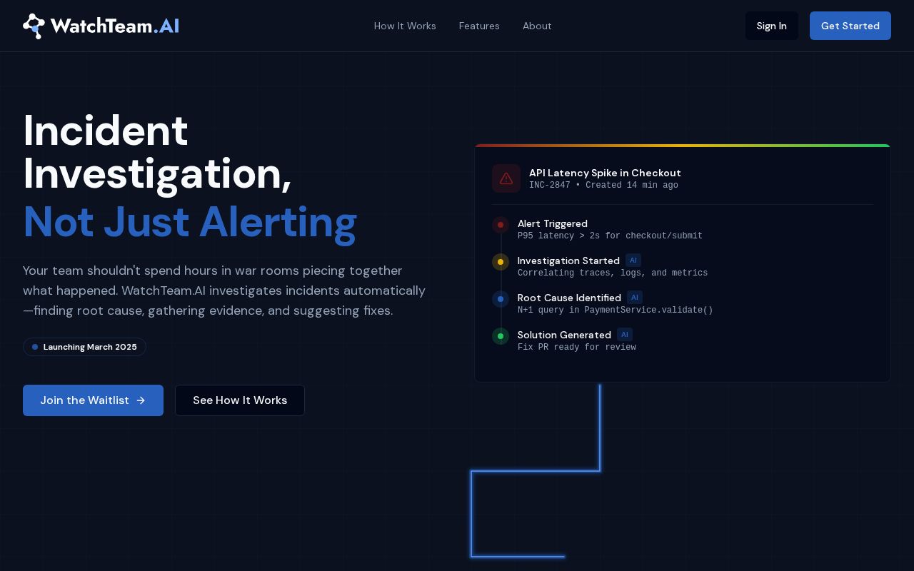 Preview of WatchTeam.AI