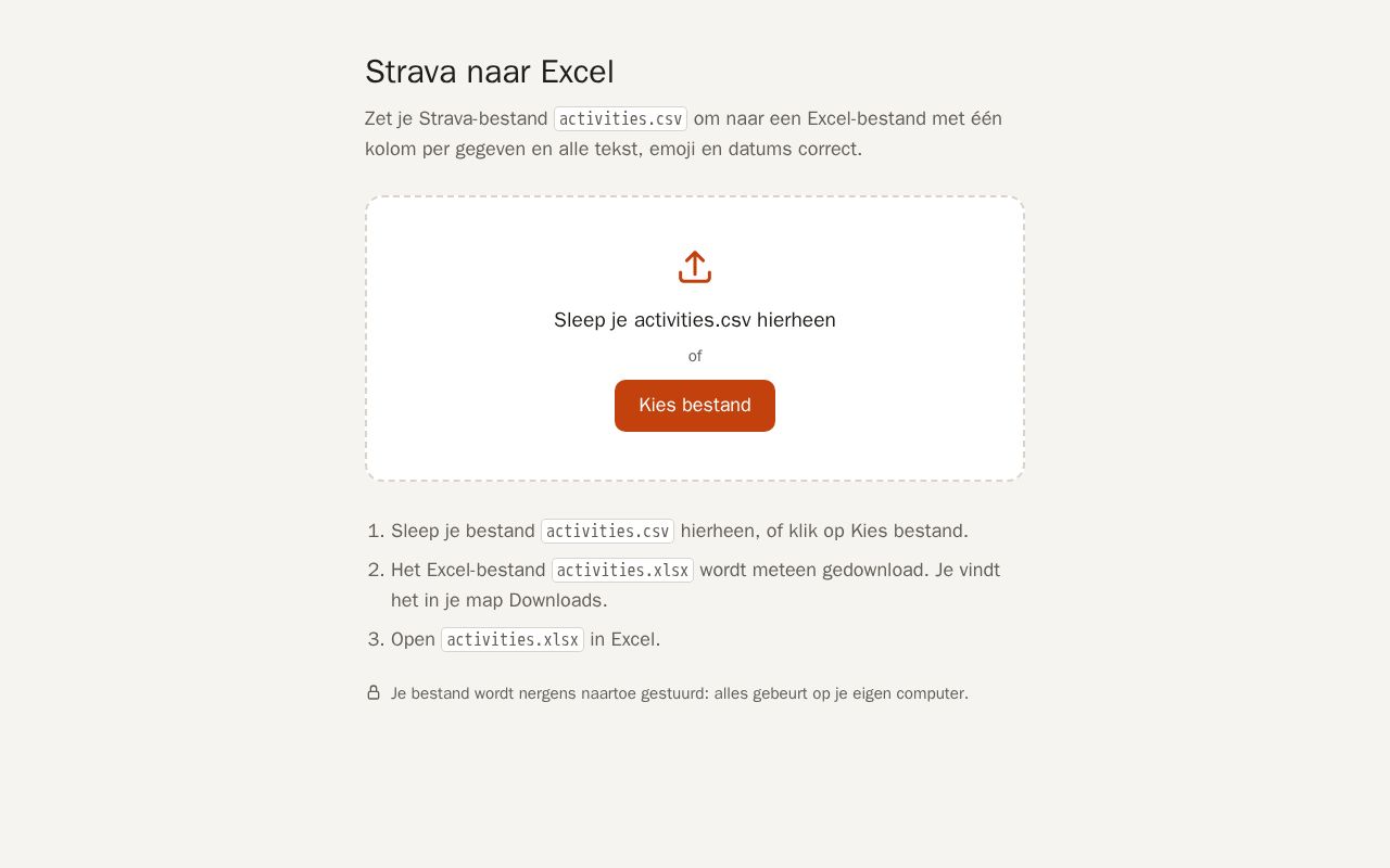 Preview of Strava Fixer