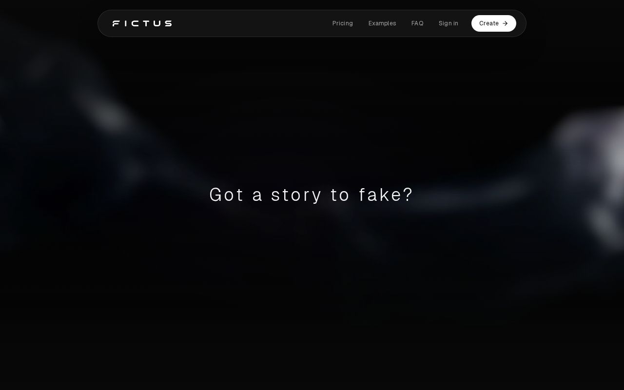 Preview of Fictus