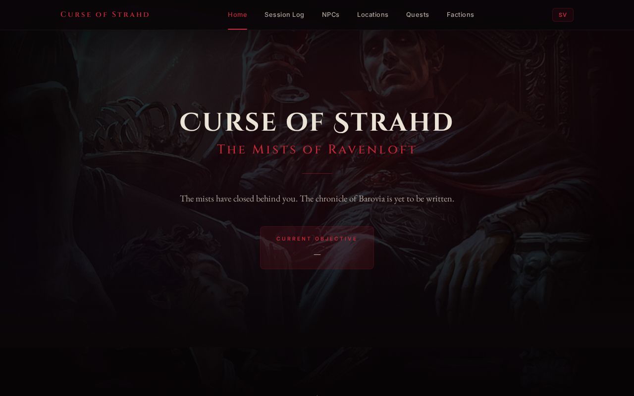 Preview of CoS Campaign Page