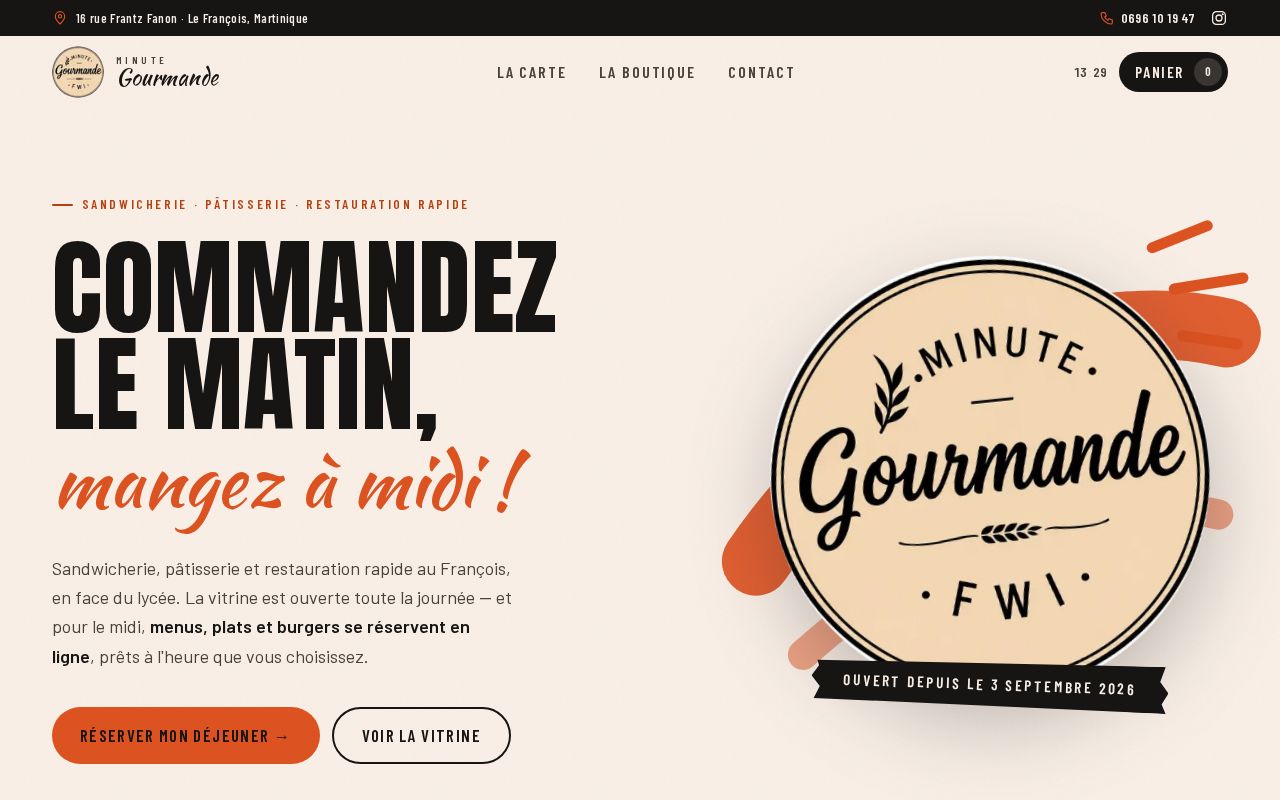 Preview of La Minute Gourmande