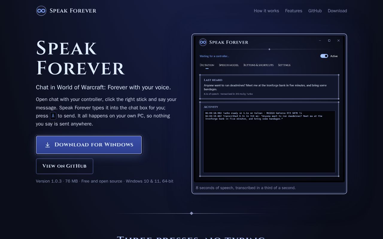 Preview of SpeakForever