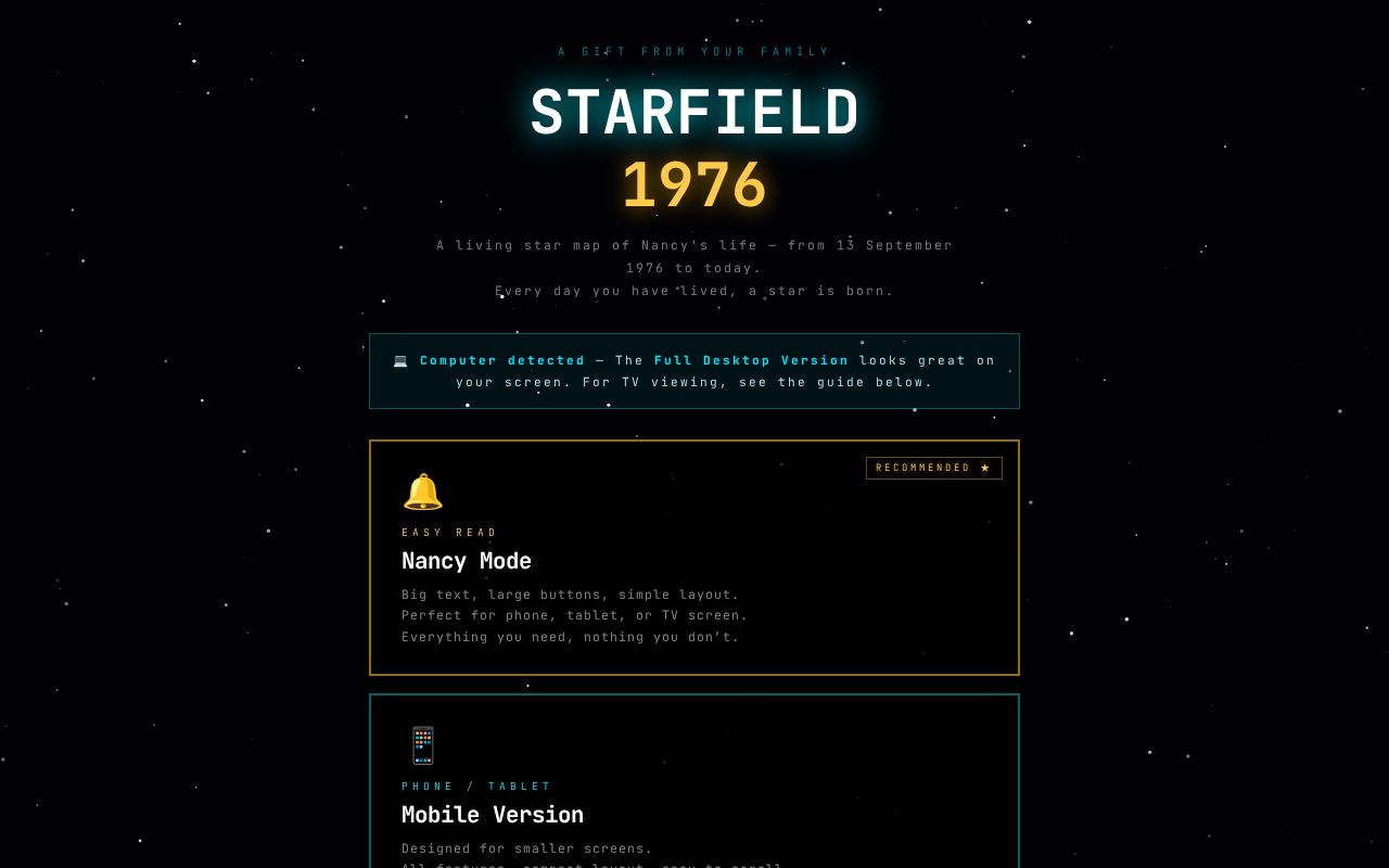 Preview of Nancy Starfield 1976