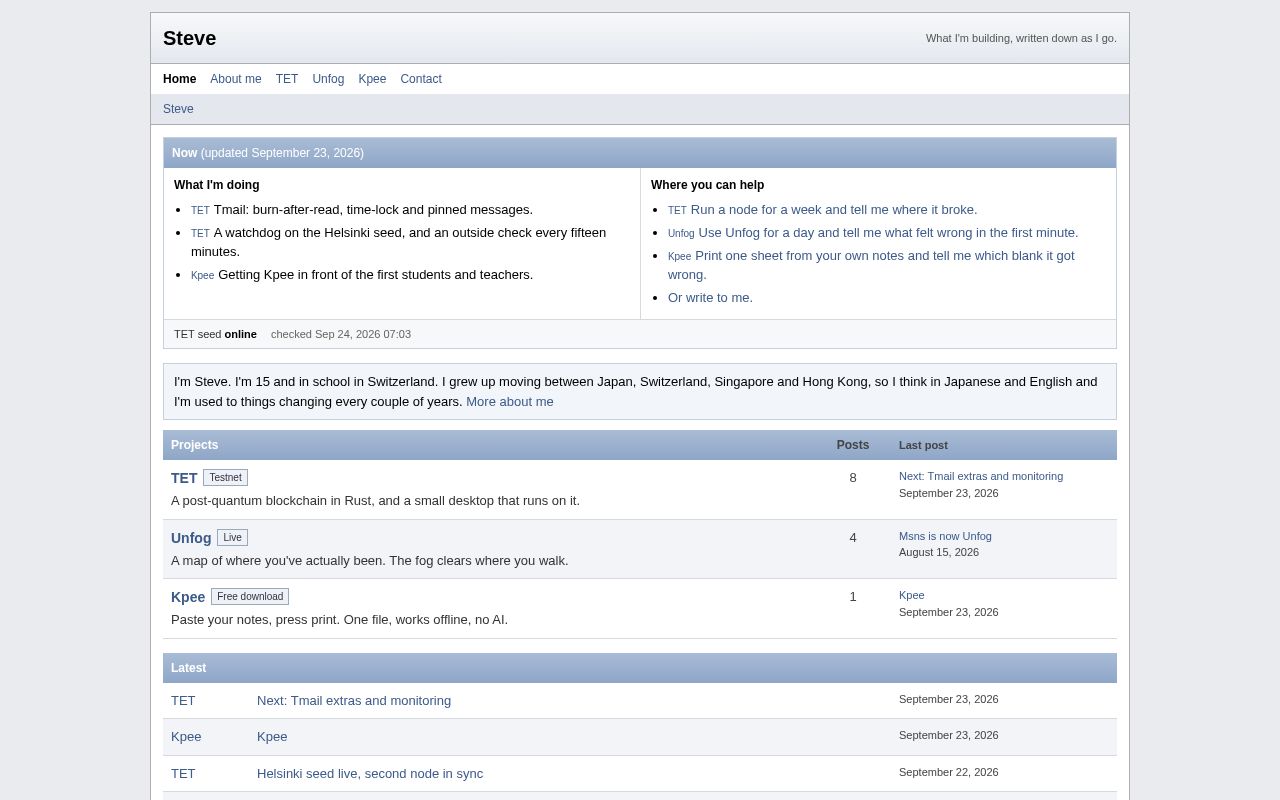 Preview of Site