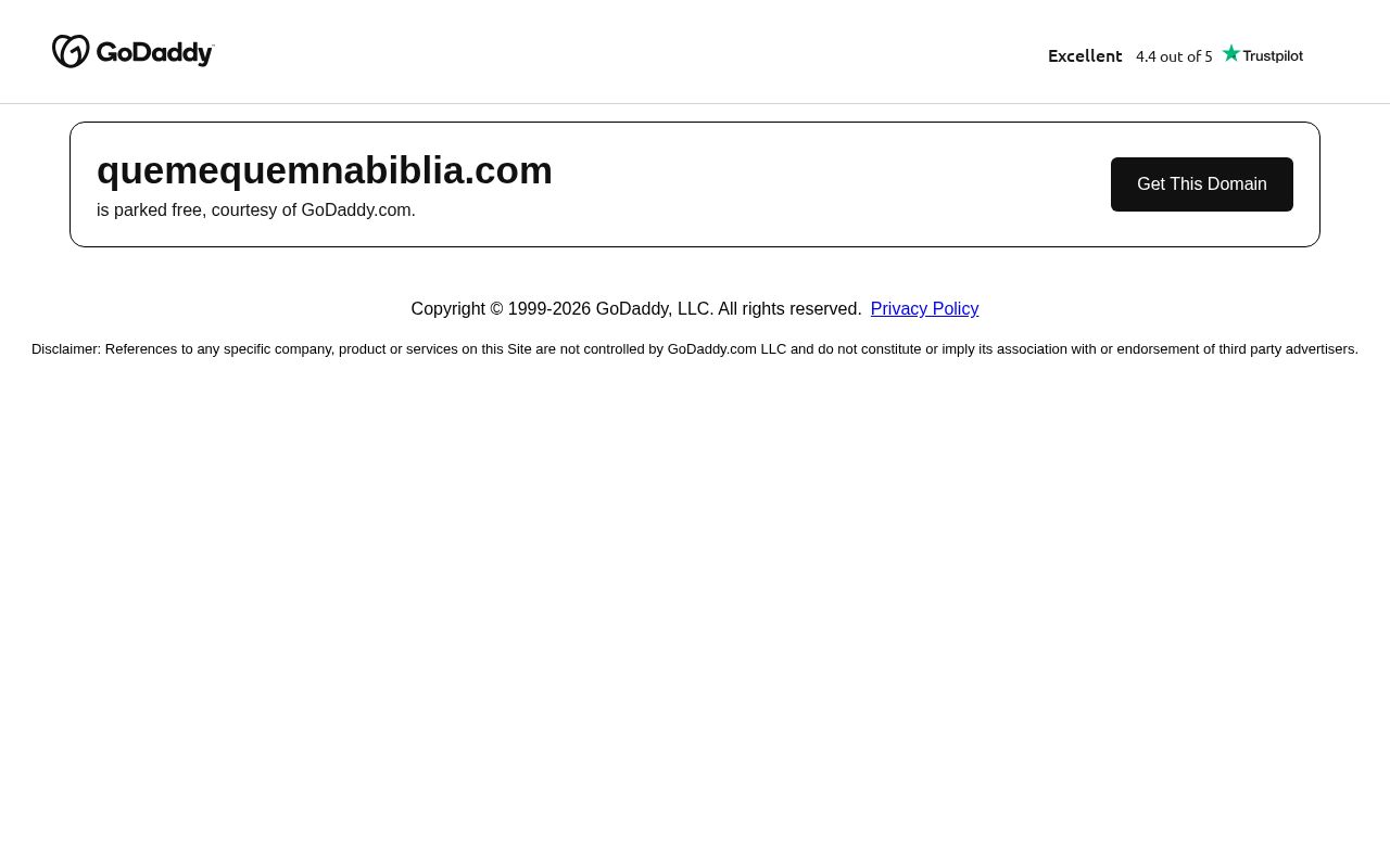Preview of Quemequemnabiblia
